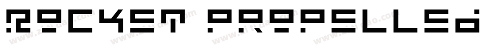 Rocket Propelled字体转换
